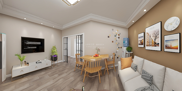 田丰硕-大家园f区效果图-装修设计方案