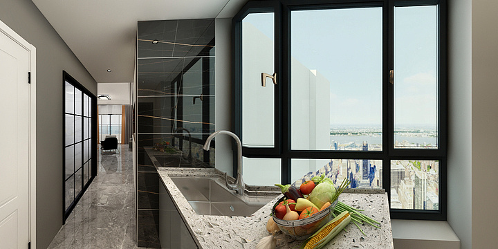 长方体混泥土瞬间移动师丶-锦绣学府1-701-装修设计方案