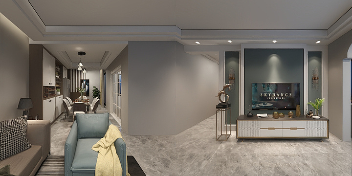 王百万设计-牛场@王佳-装修设计方案