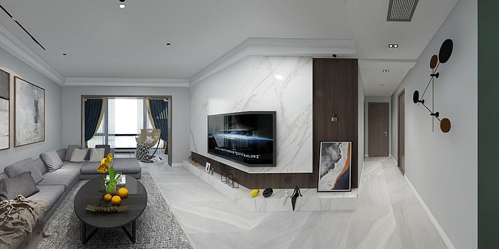 墨拓.空间-荣盛岳麓峰景-装修设计方案