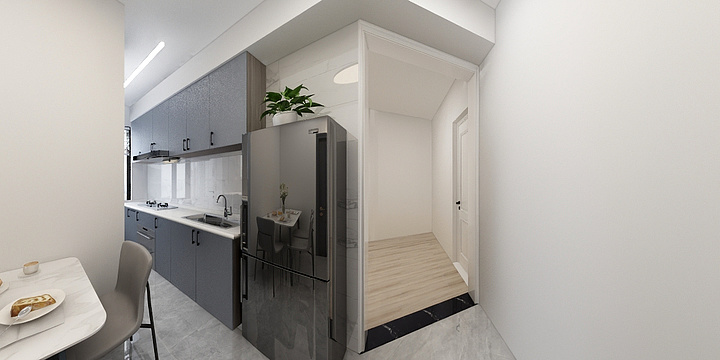 崔宏业家居设计-大庆新村20幢303室-装修设计方案