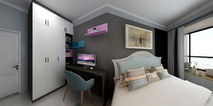 全屋定制衣柜橱柜工厂-恒大01-装修设计方案