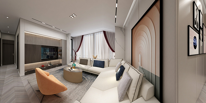 郴州双虎家私名品-恒大帝景极简-装修设计方案