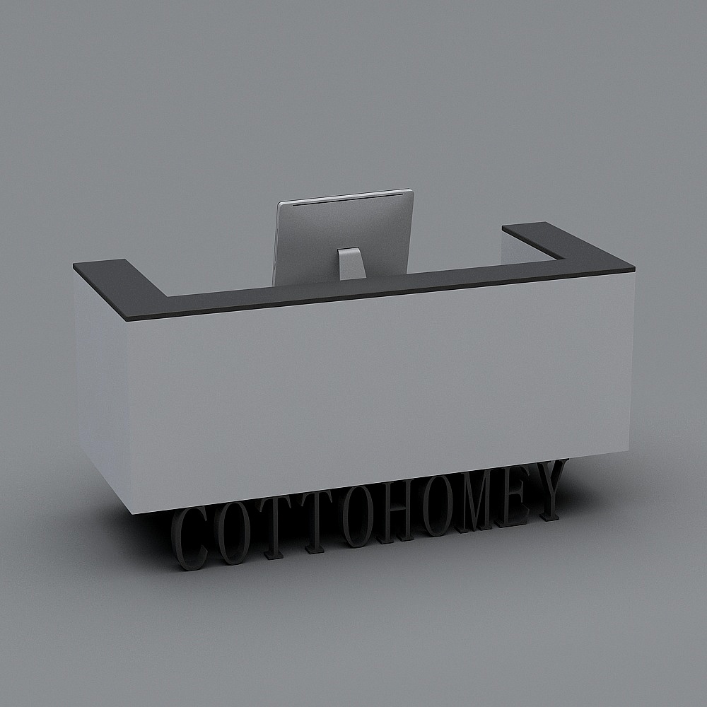 前台3D模型