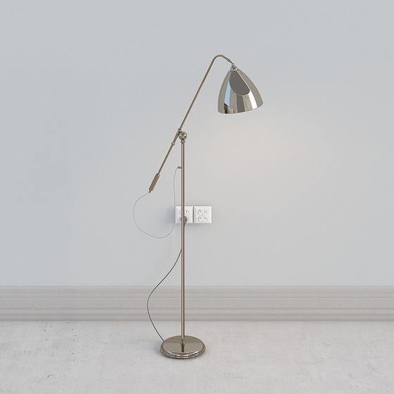 American Modern Transitional Luxury Farmhouse Asian Floor Lamps,Gray