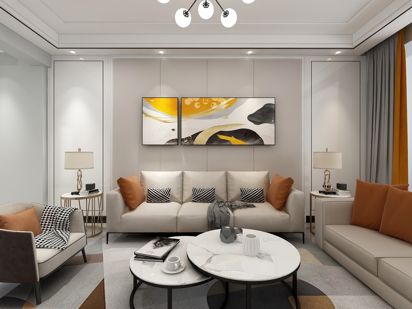 那蓝真天-111-装修设计方案