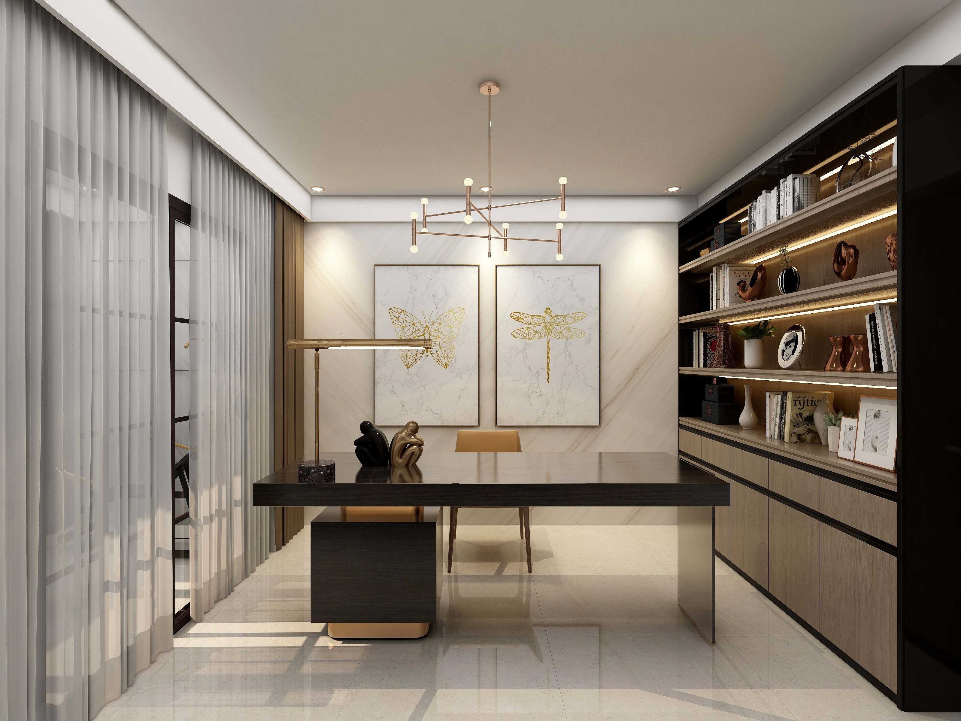 常科-现代轻奢装修效果图