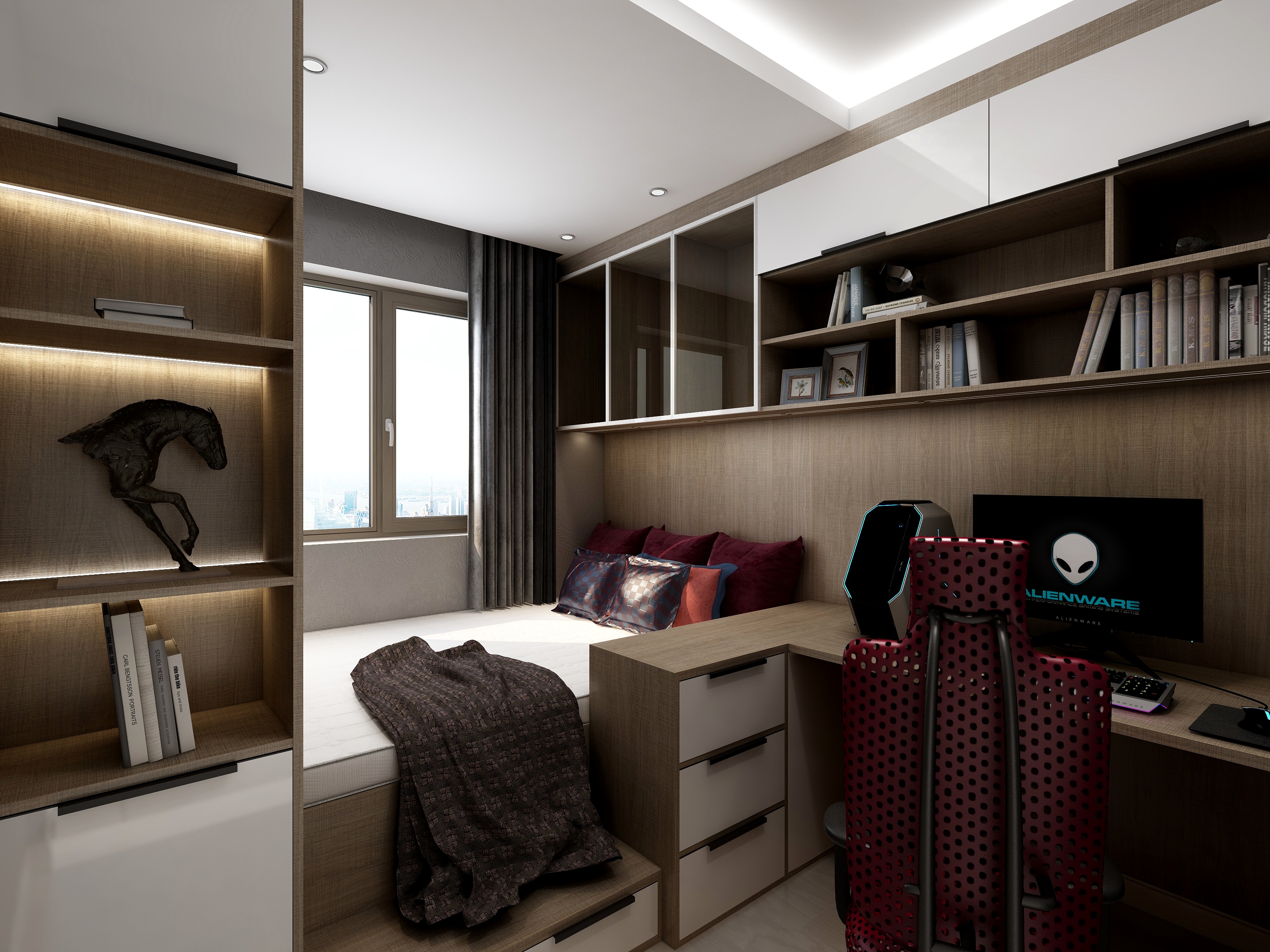 张家口莫干山全屋定制整装-张辰-5-1-2101-装修设计方案