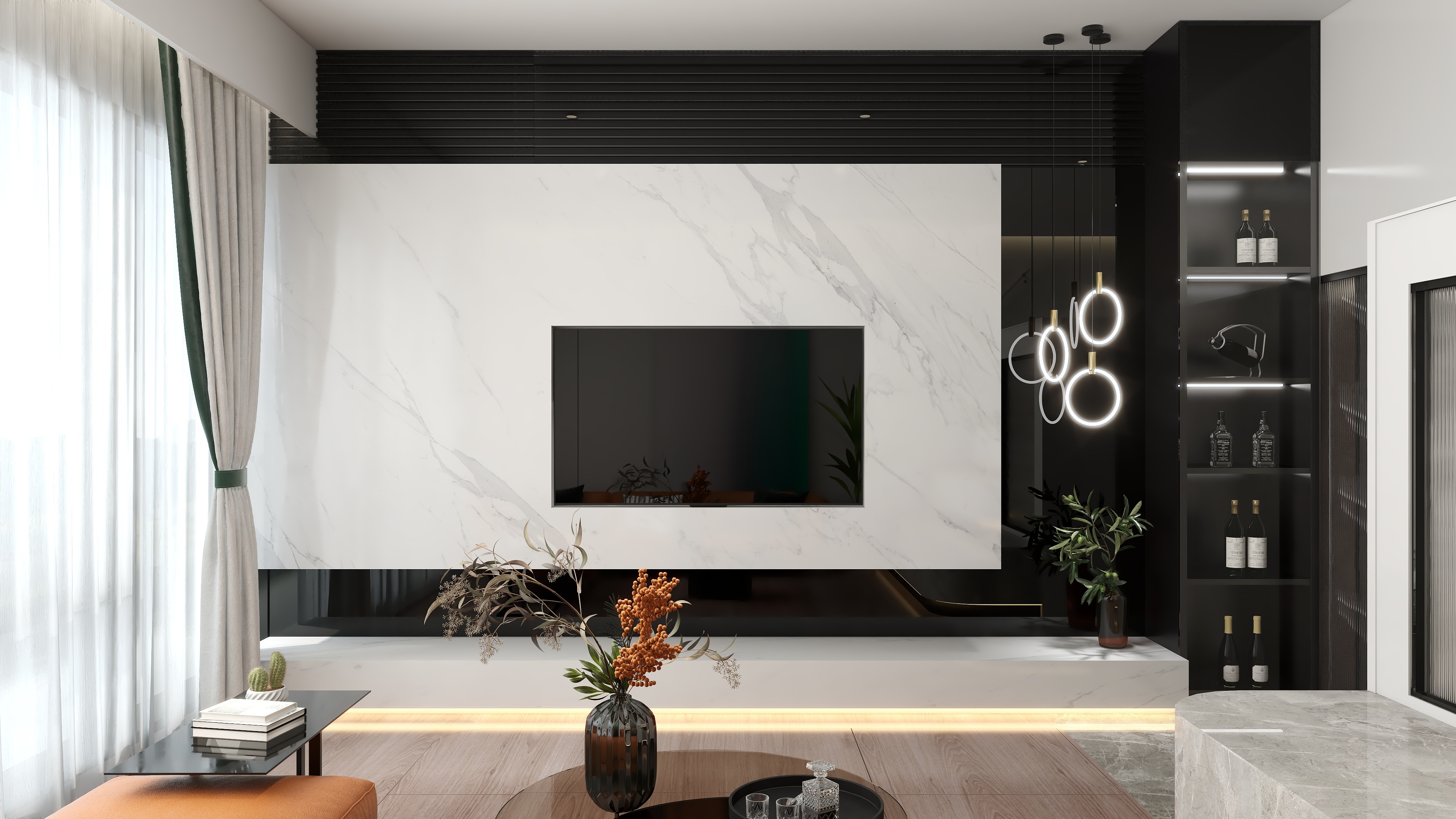 元洲设计师-朱晓鸣-《南京45㎡LOFT样板间》-效果图-副本-装修设计方案