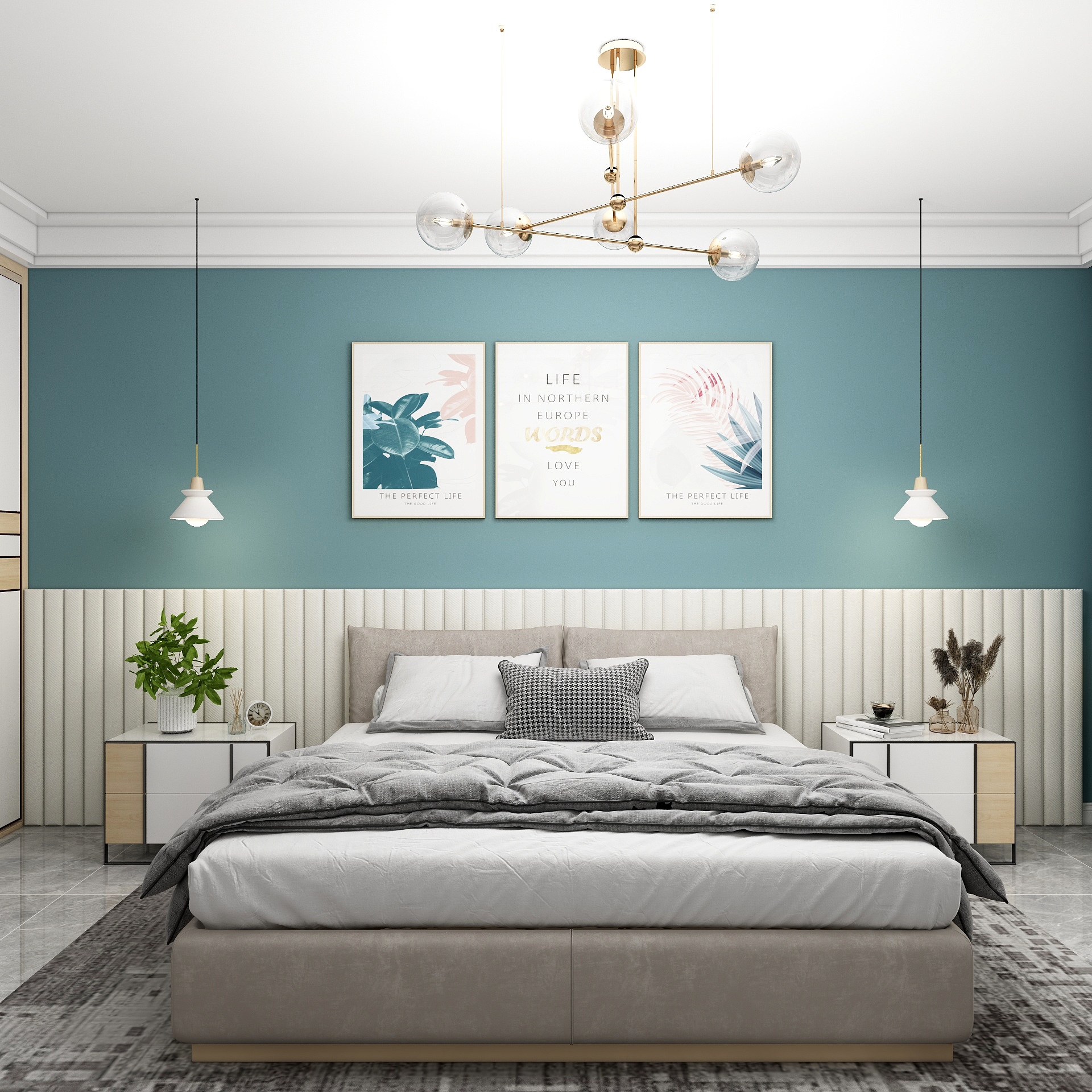 左世帅-【现代北欧】山东临沂滨河名邸-装修设计方案