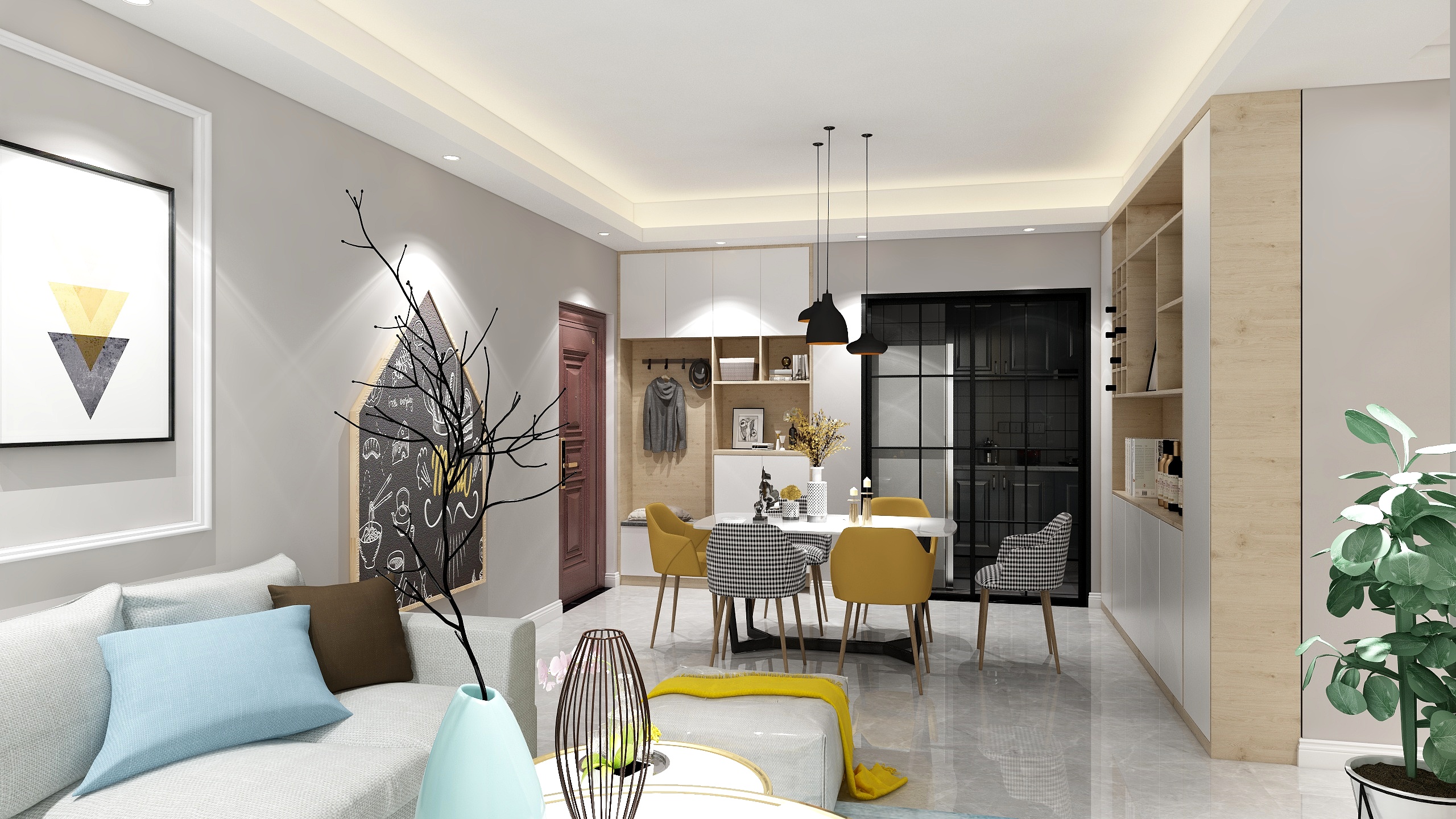 顾衡装饰-悦府6-16-4何老师-副本-装修设计方案