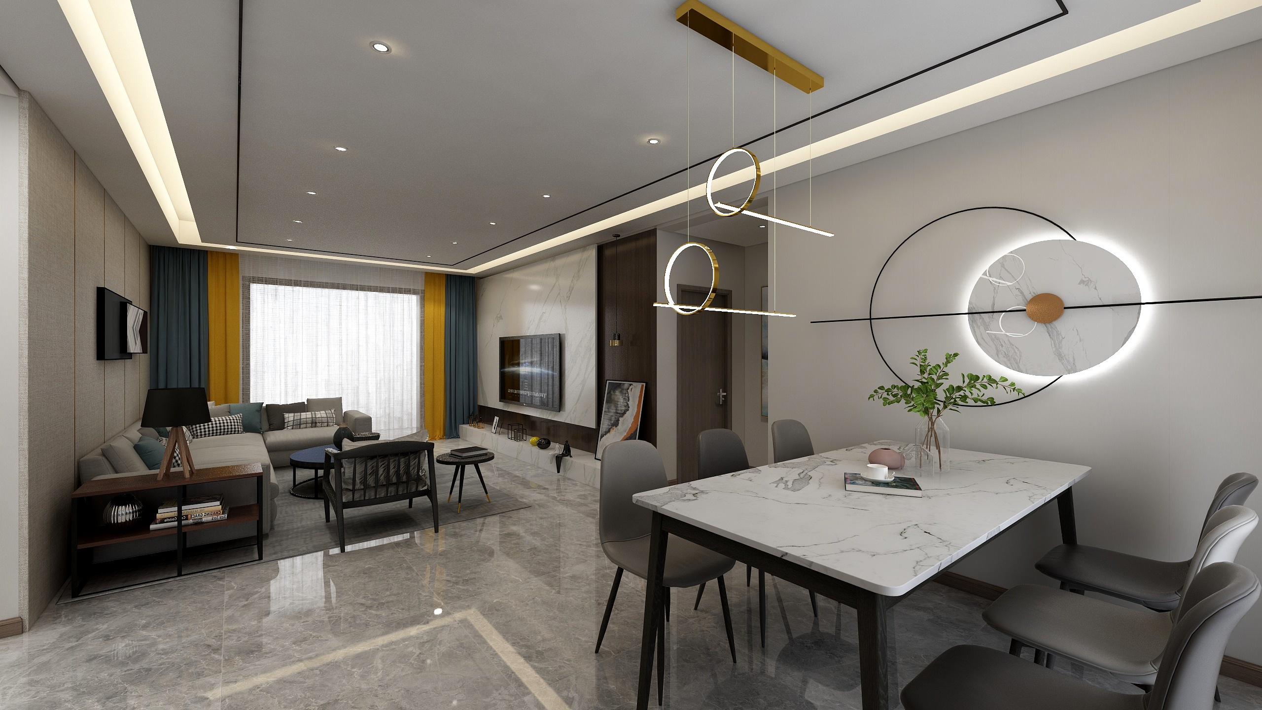 典创筑美设计-汉强海德公园-装修设计方案