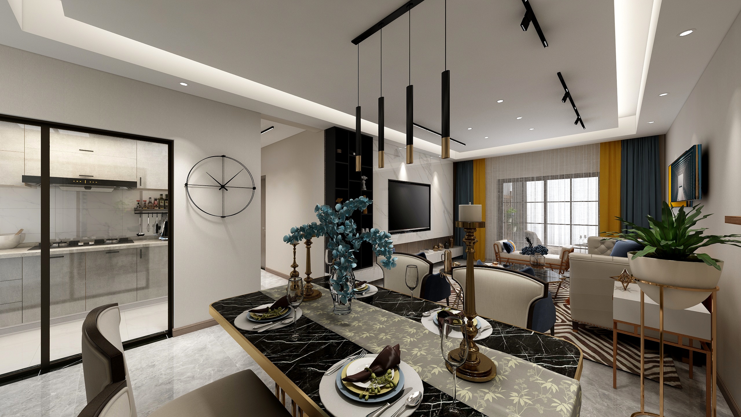 典创筑美设计-汉强海德公园9#1-2902109-装修设计方案