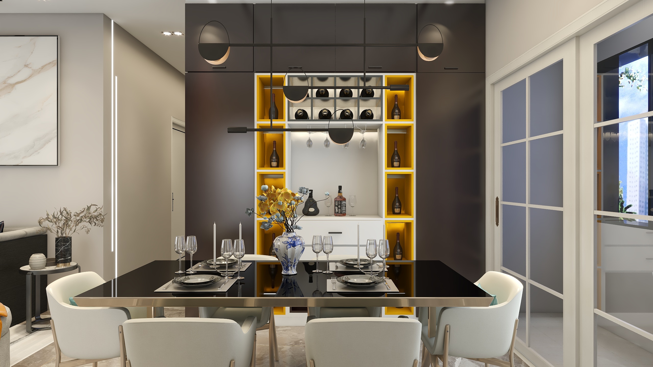 楚钧-名湖城8#03户型-装修设计方案