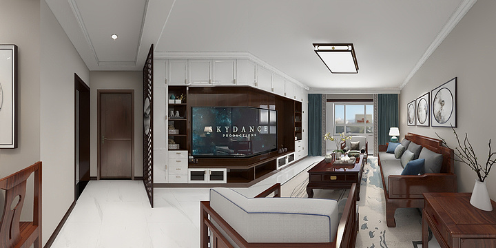 盛康-天一赫庭李先生雅居-装修设计方案
