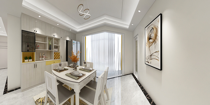 谷利君-紫金水岸11栋03户型（简尚阳光）-装修设计方案