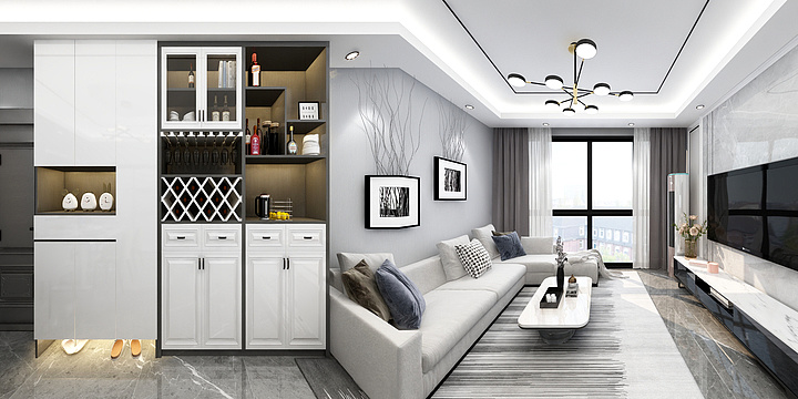 设计欧阳君香-现代-装修设计方案