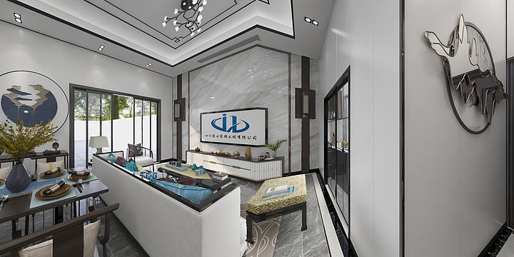 益鸟美居DESIGN-青城云上新中式-装修设计方案
