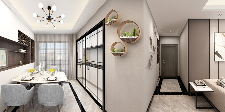 PRIMAVERAEgww-龙光·玖龙府01户型-装修设计方案