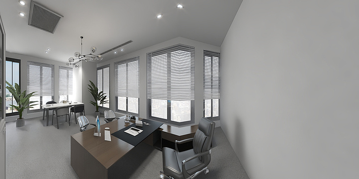 半闲设计-和丰创意广场办公室-装修设计方案