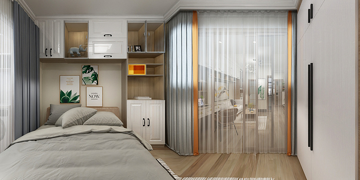 樊杰F-效果图1-副本-装修设计方案