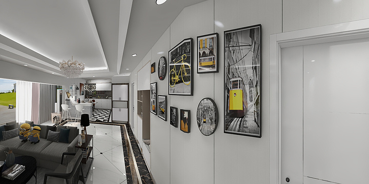 金健WTS-瑞和园89.50㎡B户型3室2厅1卫-装修设计方案