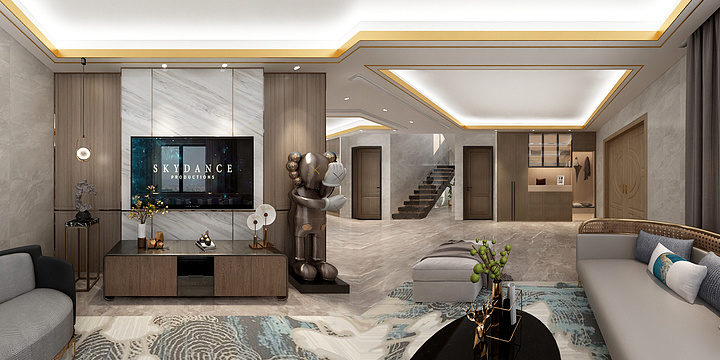 善行设计-现代风-装修设计方案