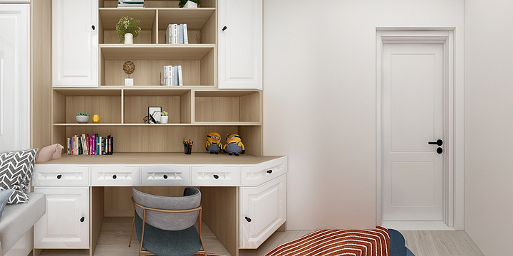 设计师小雨芊芊-淮海学府5#改飘窗柜-装修设计方案