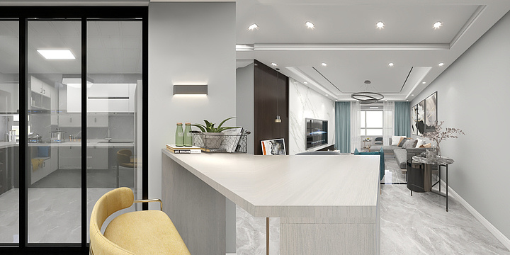 川古设计工作室-金鼎华郡(1)-装修设计方案