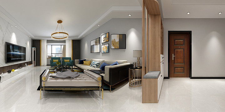 邢台盛家装饰-绿洲新城-装修设计方案