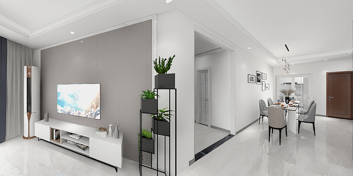 Suntlower-卧龙6-1202-装修设计方案