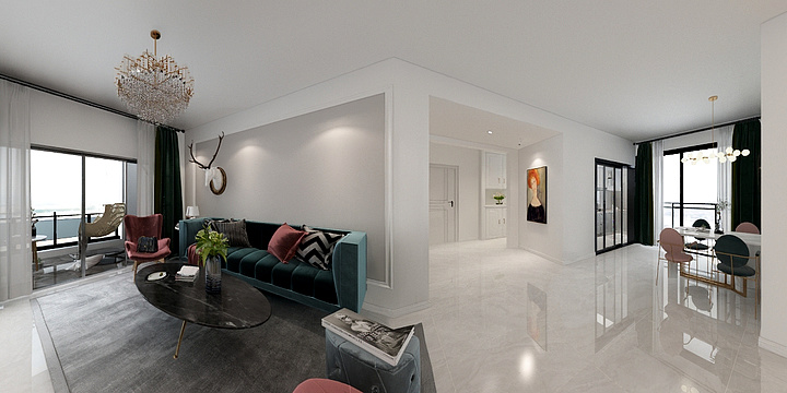 NoraHu-嘉元郑总方案二-装修设计方案