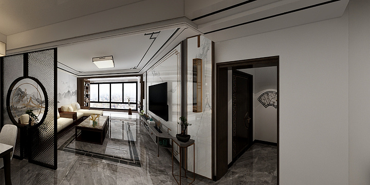 古斯特奇-902宋先生雅居-装修设计方案