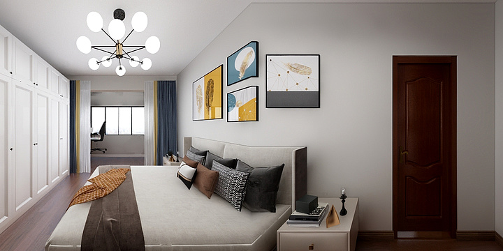 陈贝贝i-金色家园12号楼-装修设计方案