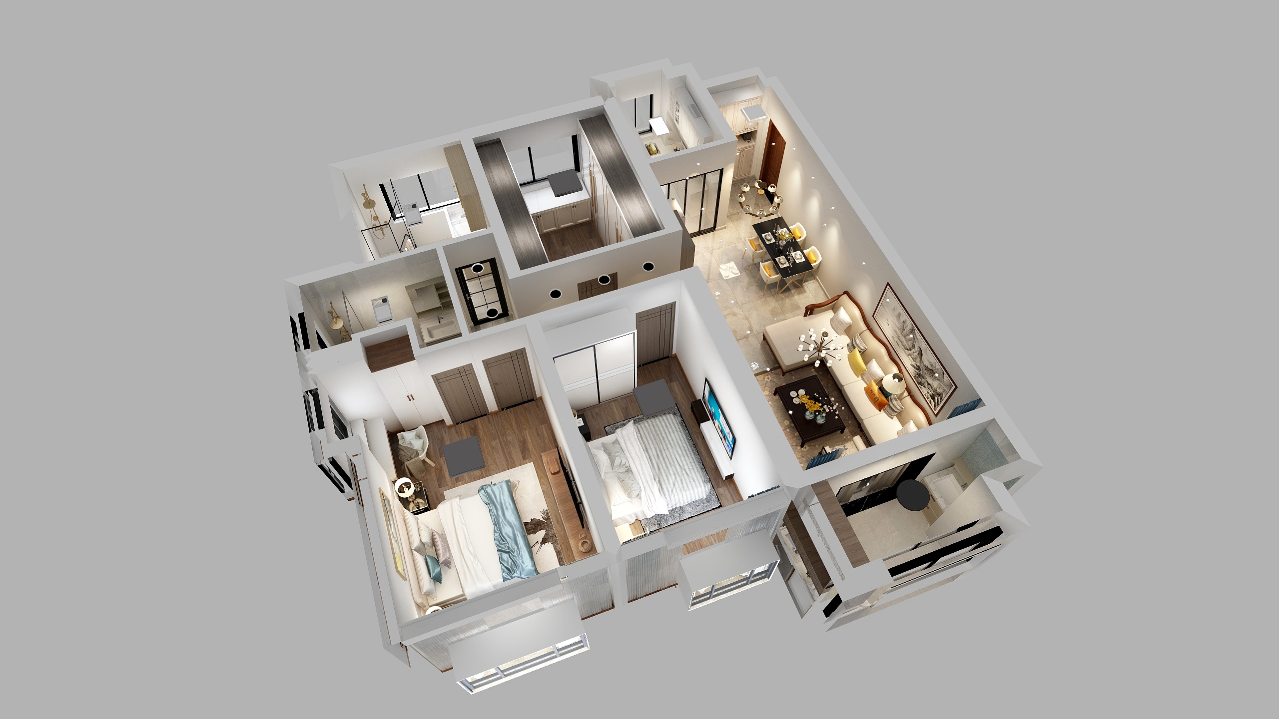 夏陕杰-光耀城-装修设计方案