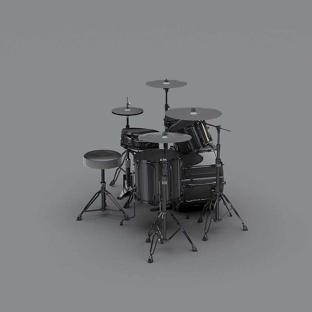 鼓3D模型