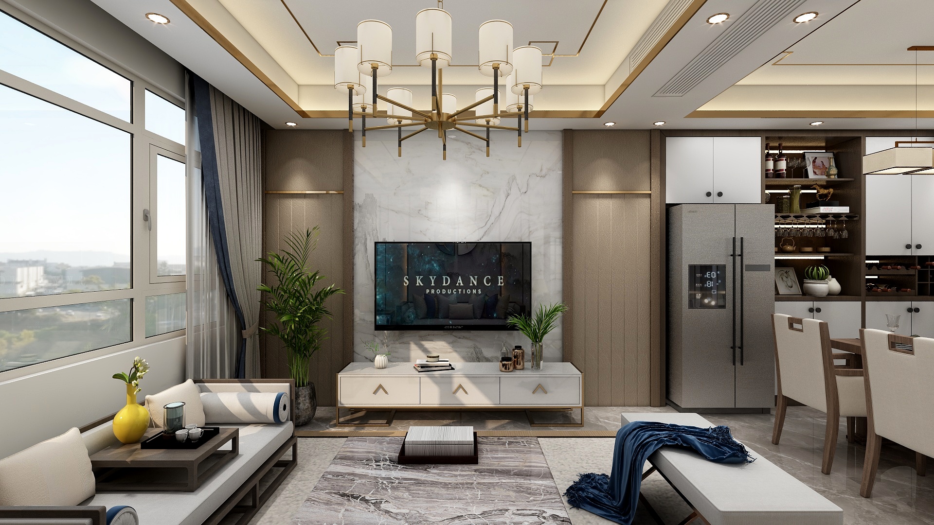 张亚兰-国安苑装修效果图