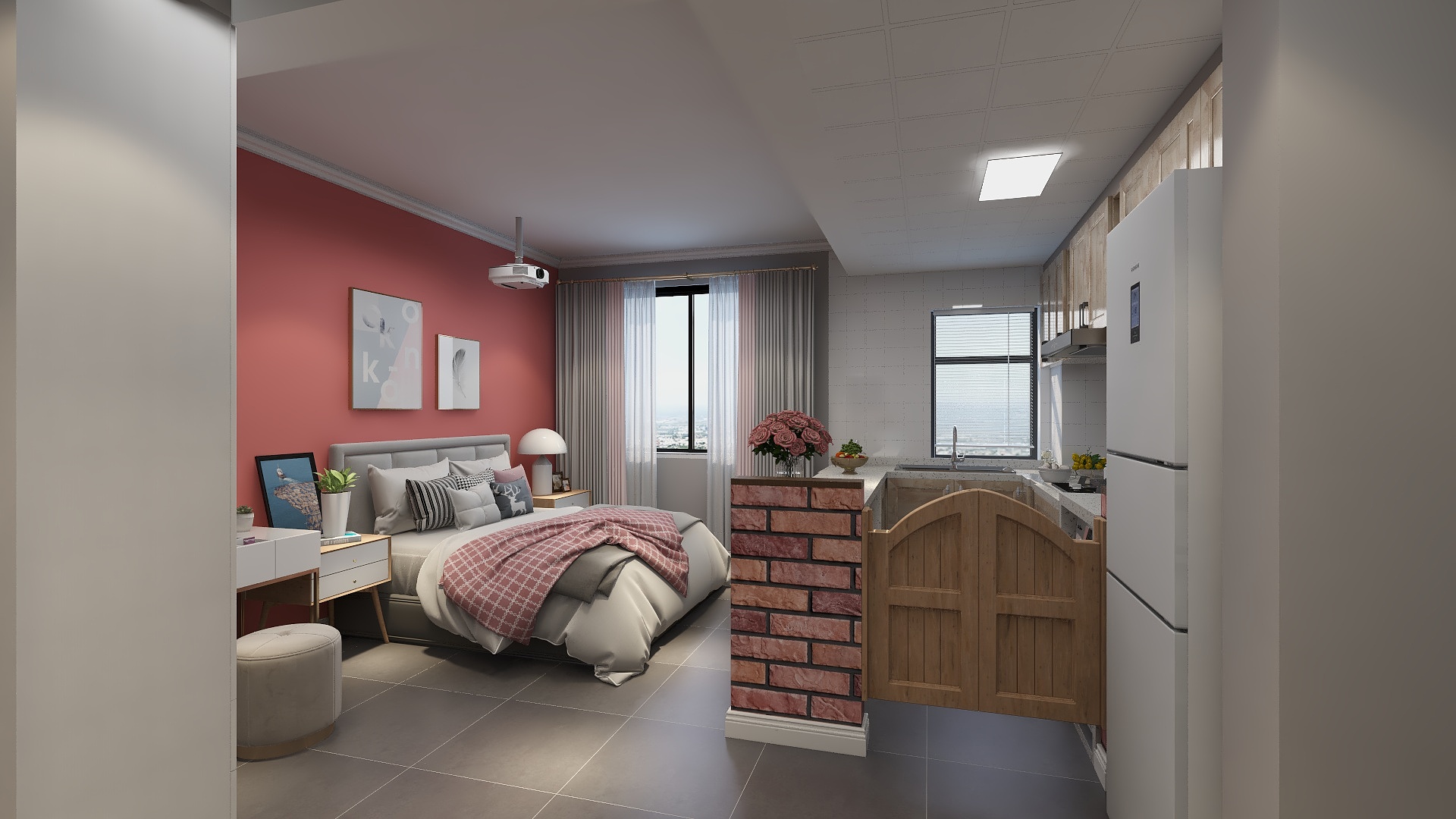 艺术向左生活向右-美域天成-装修设计方案