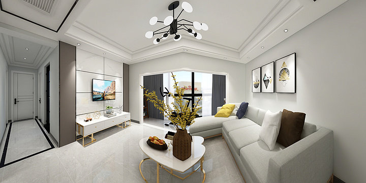 三维饰界装饰集团寇超-新华阳光C户型1-副本-装修设计方案