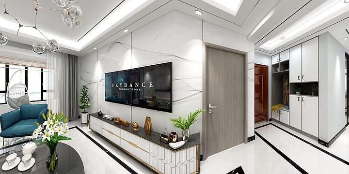 Design大王-蓝海领航乐居生活中心-装修设计方案