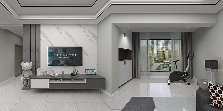 山海室内设计-天鹅湖-装修设计方案