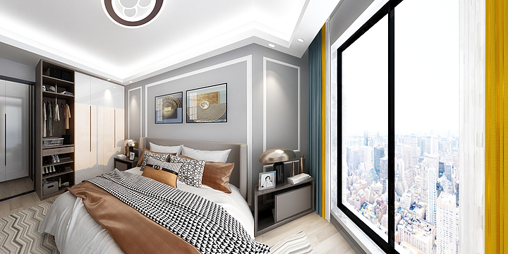 野生远-金港华庭4-601-装修设计方案