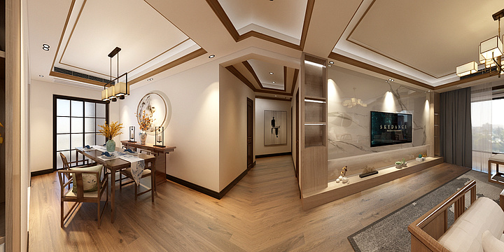 王明东15555965057-碧桂园一期6号2901禅意（静）-副本-装修设计方案