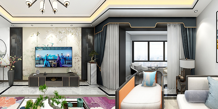彼岸空间枫-星雨华府11-129-装修设计方案