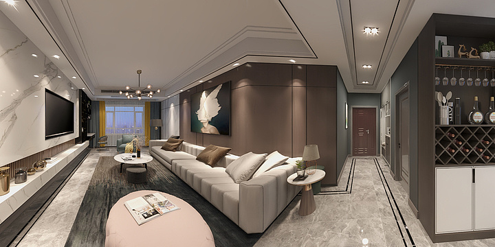 原素空间设计工作室-紫泉郡二期-副本-副本-装修设计方案