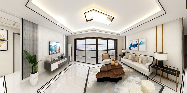 千爱千千爱-御龙湾3-2-301-装修设计方案