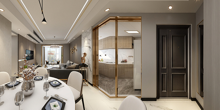 蔡蔡Designer-云湖一号.93.38㎡蔡蔡-装修设计方案