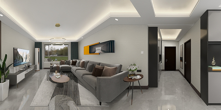 玉谷絮絮-博君东方5号楼1单元东户型 - -装修设计方案