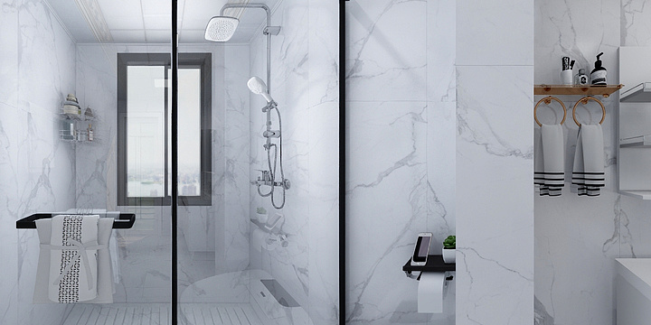 歙县阳光照明和奥普智能吊顶许磊-诚园15-1-301客卫欧樊系列-副本1-装修设计方案