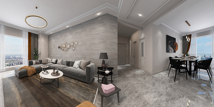 盘锦瑞宝软装英子-盘锦万达广场-装修设计方案